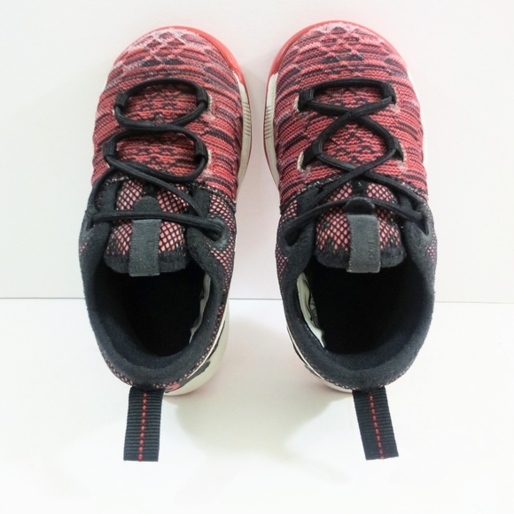 Nike KD 9 Baby & Toddler 7C Black Red Basketball Shoes 855910-610 - Picture 6 of 8